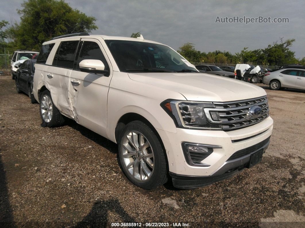 2018 Ford Expedition Limited Белый vin: 1FMJU2AT9JEA50392