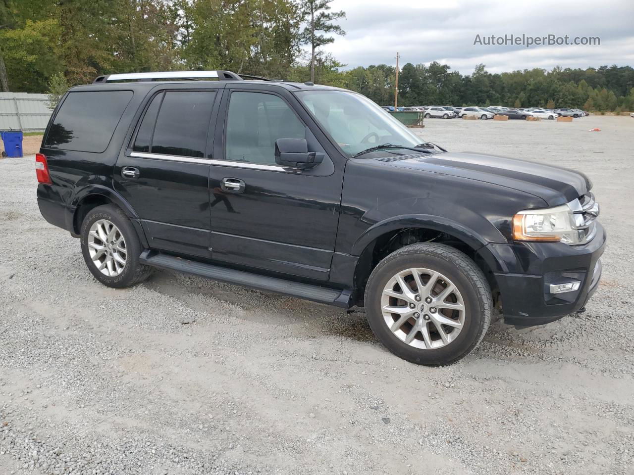 2016 Ford Expedition Limited Black vin: 1FMJU2ATXGEF56502