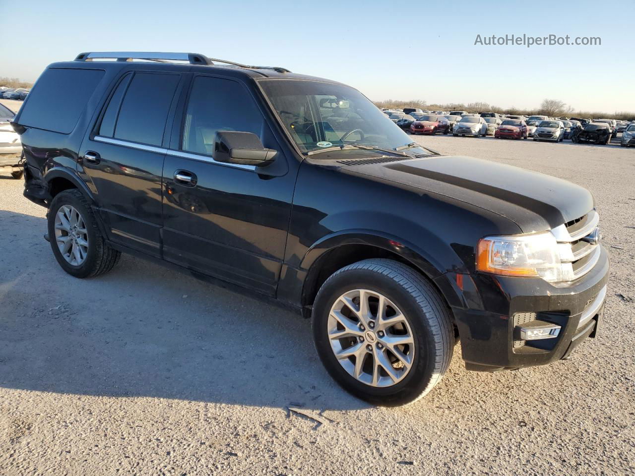 2017 Ford Expedition Limited Black vin: 1FMJU2ATXHEA54493