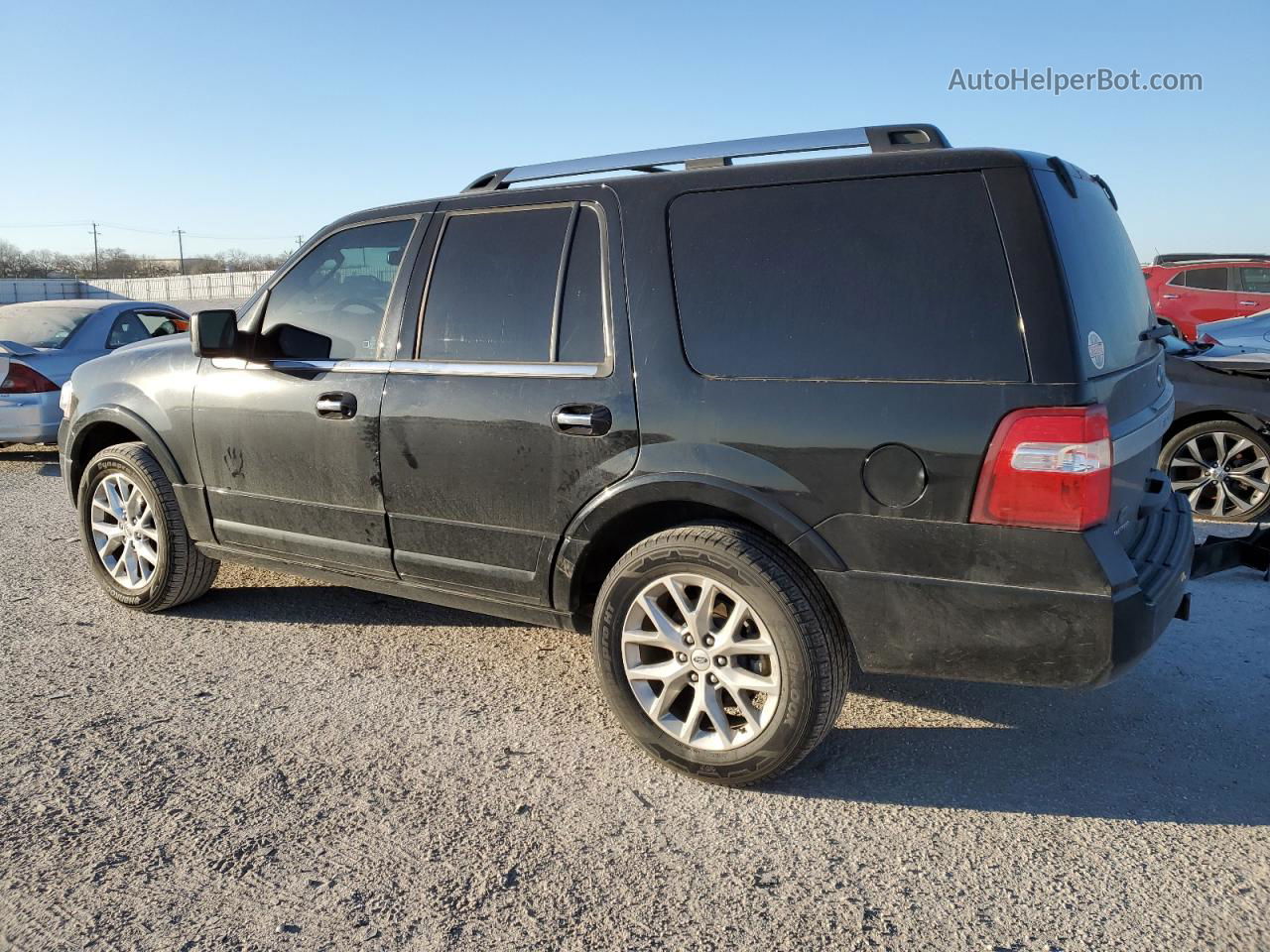 2017 Ford Expedition Limited Black vin: 1FMJU2ATXHEA54493