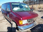 2007 Ford E-150 Chateau/xl/xlt Red vin: 1FMNE11L87DA19819