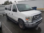 2008 Ford Econoline E150 Wagon White vin: 1FMNE11W18DA70137