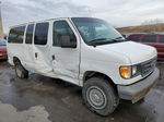 2007 Ford Econoline E150 Wagon White vin: 1FMNE11W27DA87561