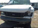 2007 Ford E-150 Chateau/xl/xlt White vin: 1FMNE11WX7DB45903