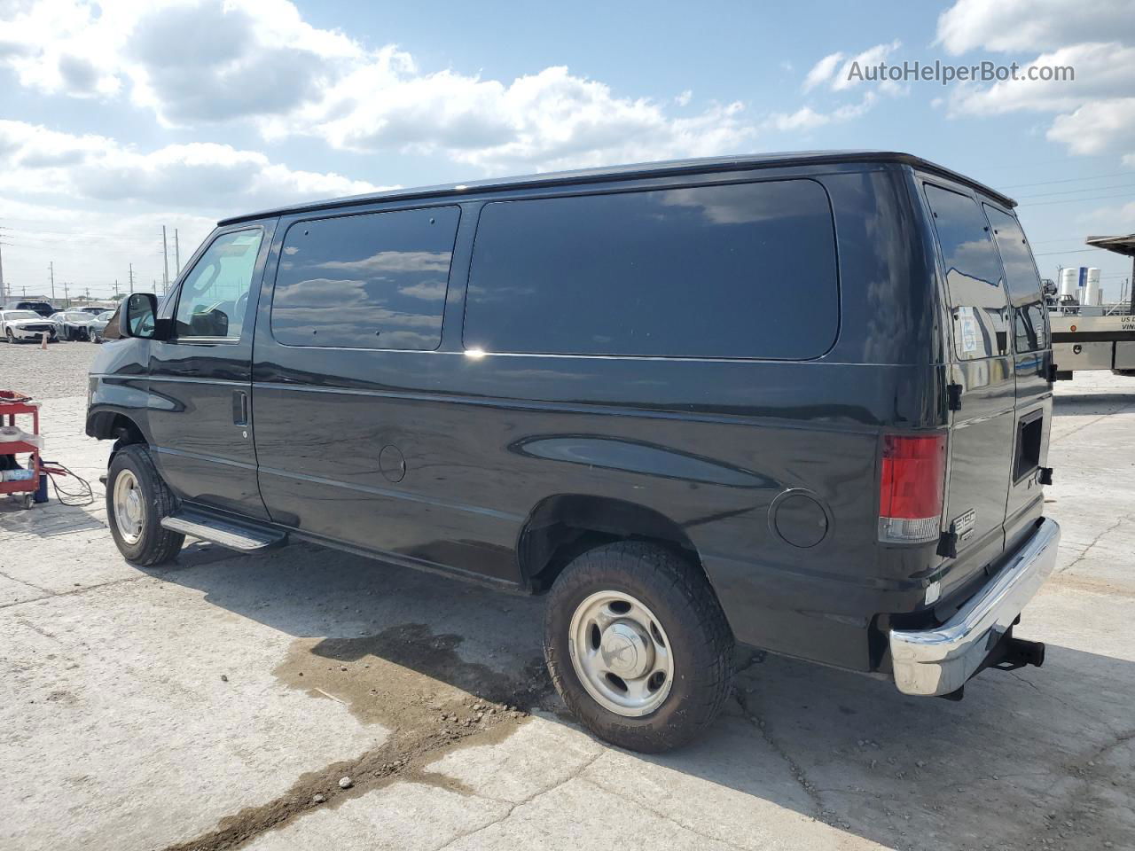 2012 Ford Econoline E150 Wagon Black vin: 1FMNE1BL8CDA25659