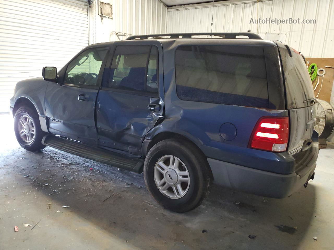 2006 Ford Expedition Xlt Blue vin: 1FMPU15586LA16110