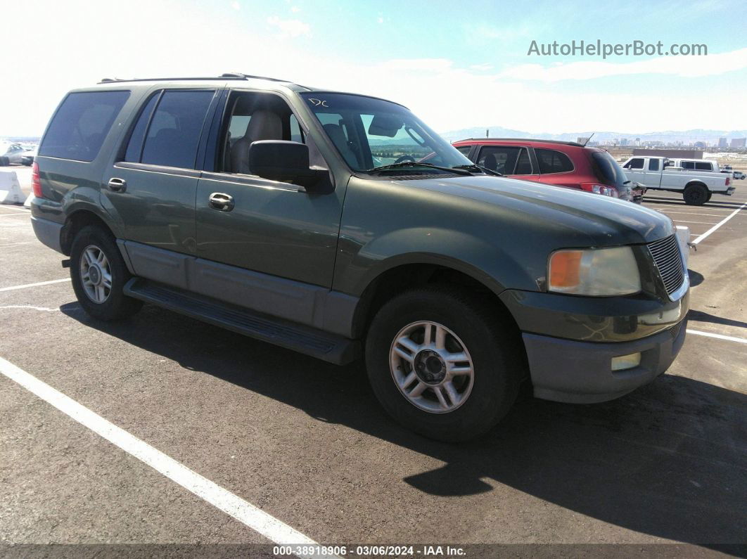 2003 Ford Expedition Xlt Green vin: 1FMPU15L43LA58123