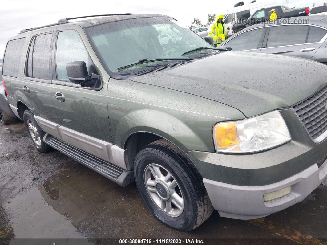 2003 Ford Expedition Xlt Зеленый vin: 1FMPU15L43LA62284