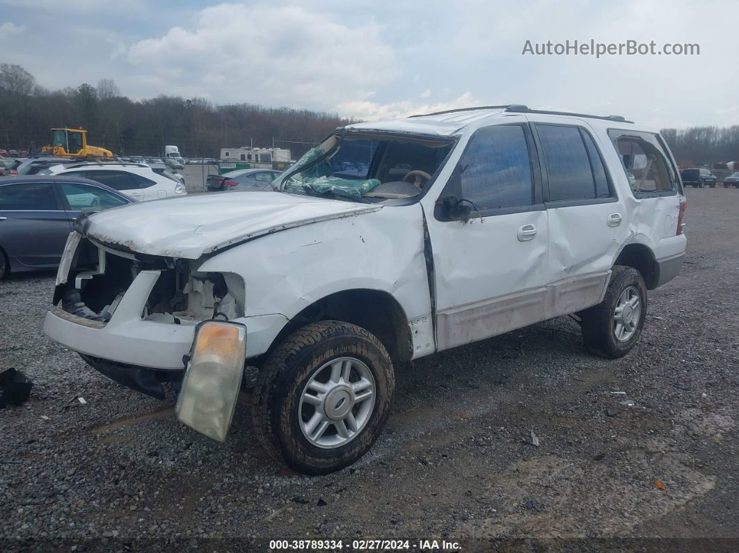 2003 Ford Expedition Xlt White vin: 1FMPU15L43LC29131