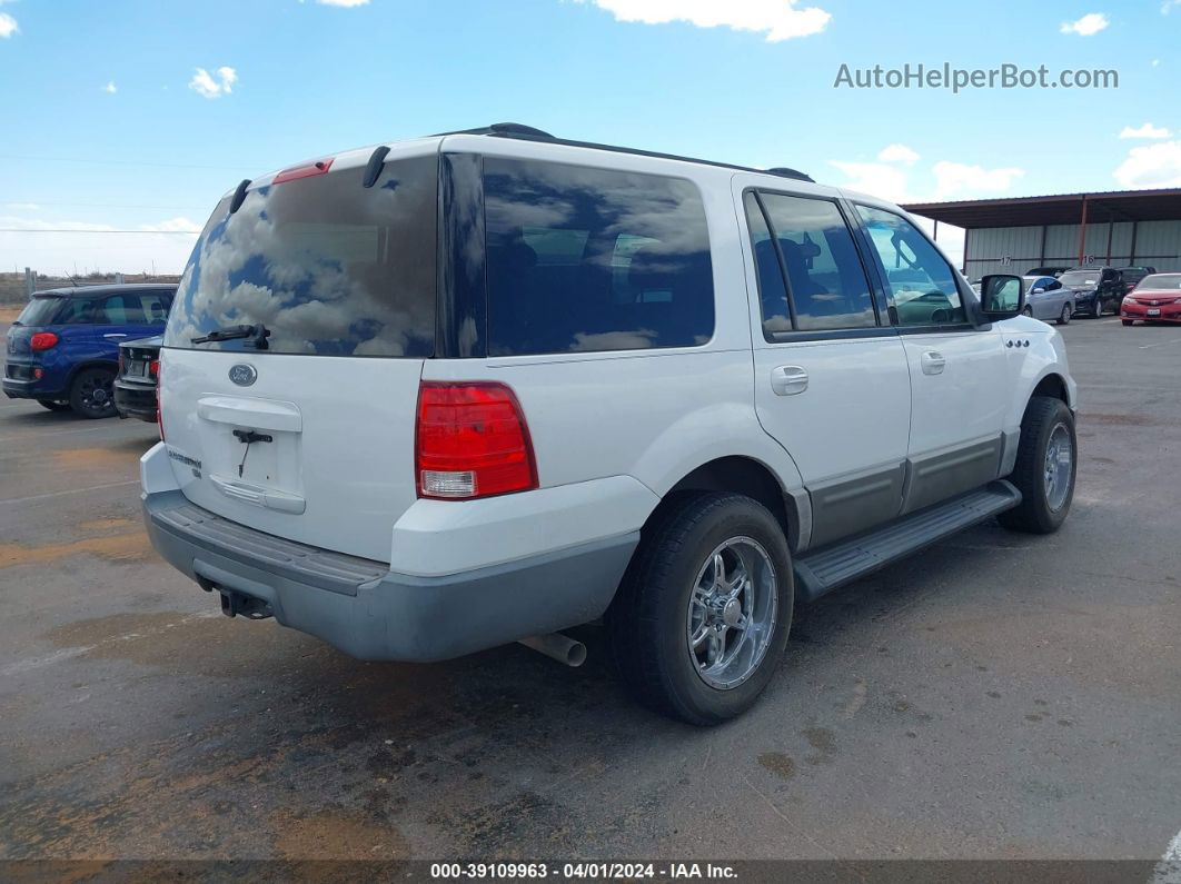 2003 Ford Expedition Xlt White vin: 1FMPU15L63LB47093