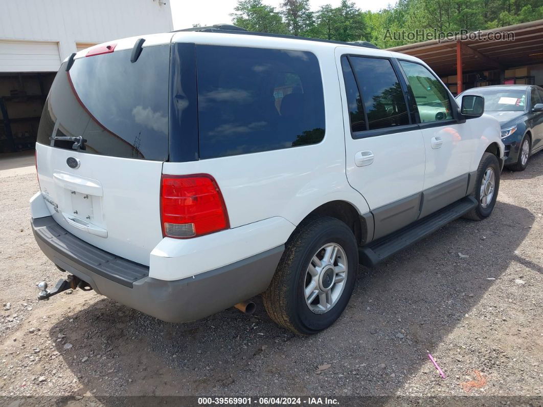 2003 Ford Expedition Xlt White vin: 1FMPU15L73LA57273