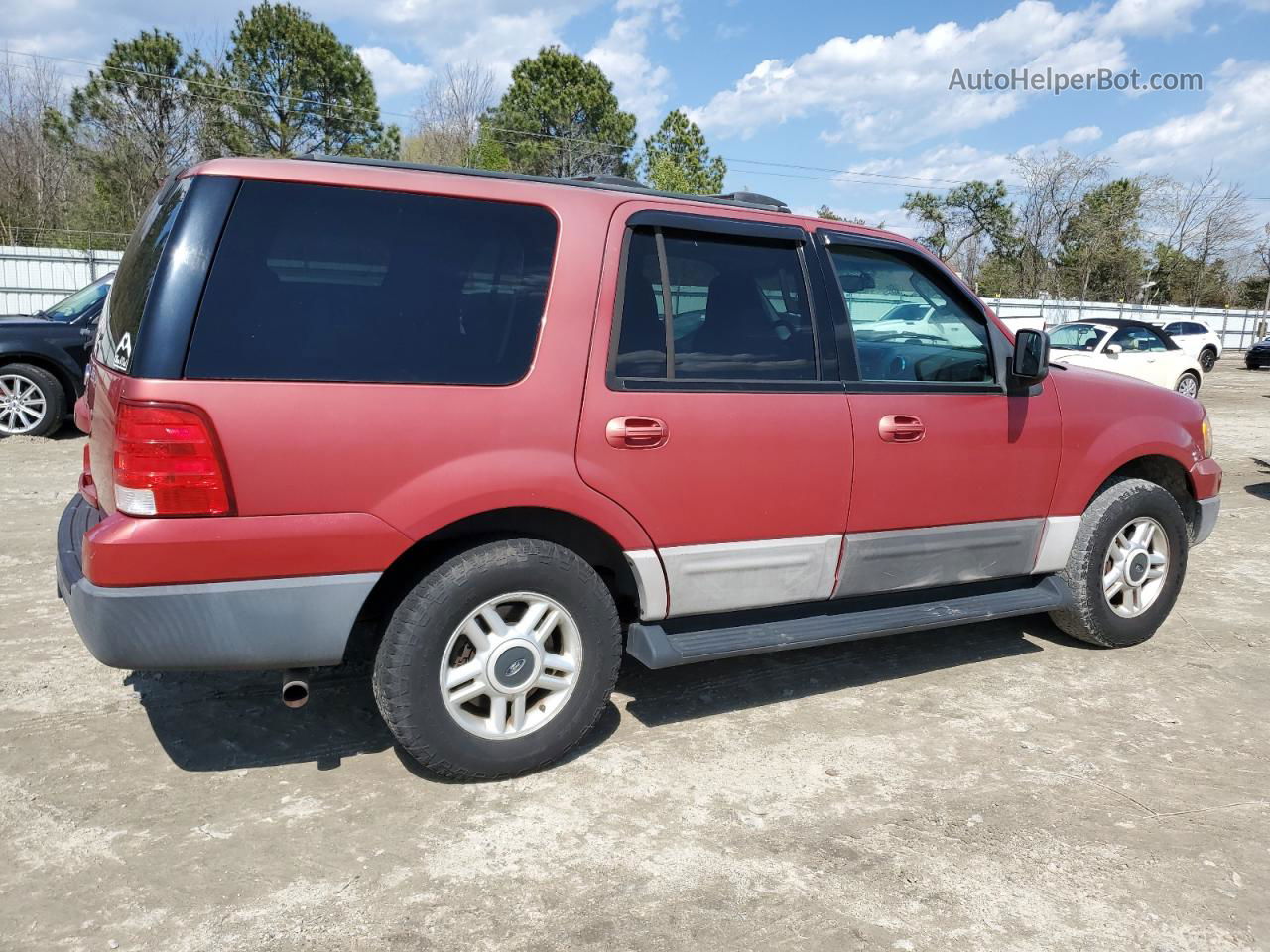 2003 Ford Expedition Xlt Red vin: 1FMPU16L03LB21183