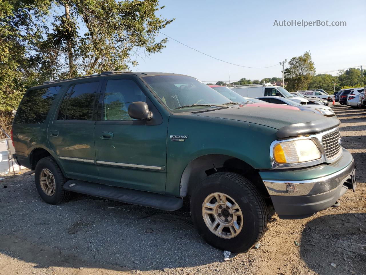 2000 Ford Expedition Xlt Green vin: 1FMPU16L0YLB87109