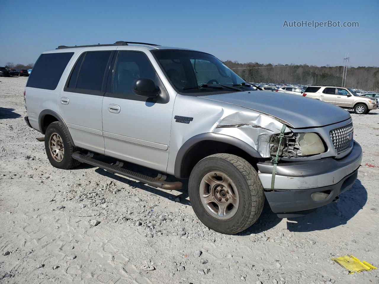 2001 Ford Expedition Xlt Серебряный vin: 1FMPU16L21LA93660