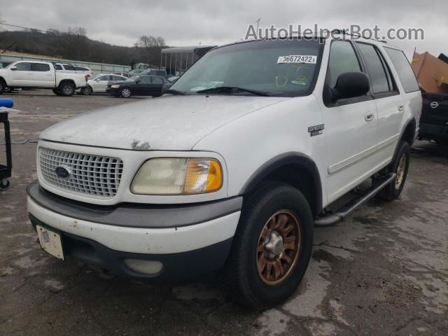 2001 Ford Expedition Xlt White vin: 1FMPU16L21LB41092