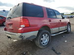 2003 Ford Expedition Xlt Red vin: 1FMPU16L23LC45021