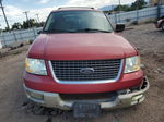 2003 Ford Expedition Xlt Red vin: 1FMPU16L23LC45021