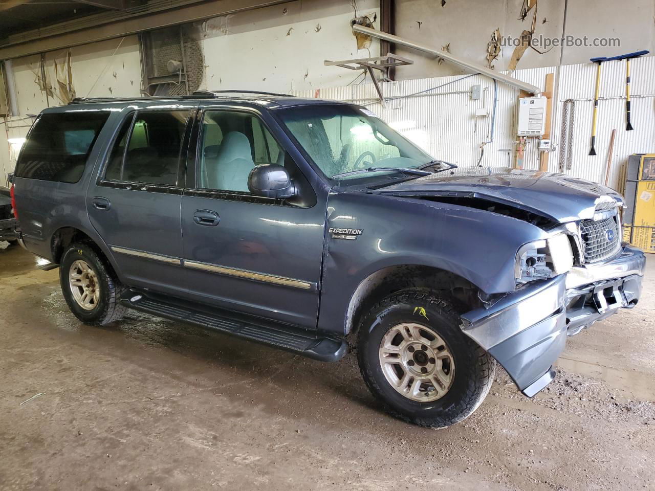 2000 Ford Expedition Xlt Blue vin: 1FMPU16L2YLB19944