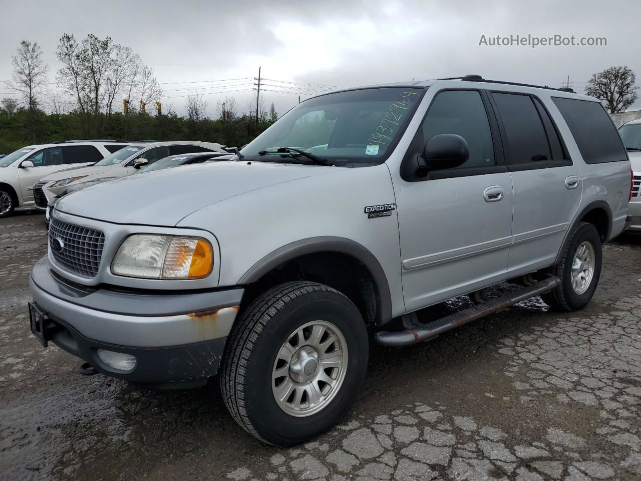 2001 Ford Expedition Xlt Silver vin: 1FMPU16L31LA04422