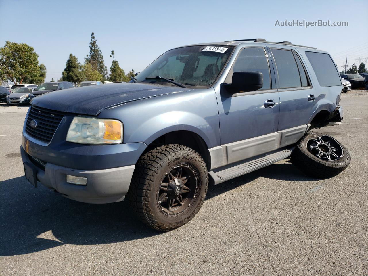 2003 Ford Expedition Xlt Blue vin: 1FMPU16L33LA61397