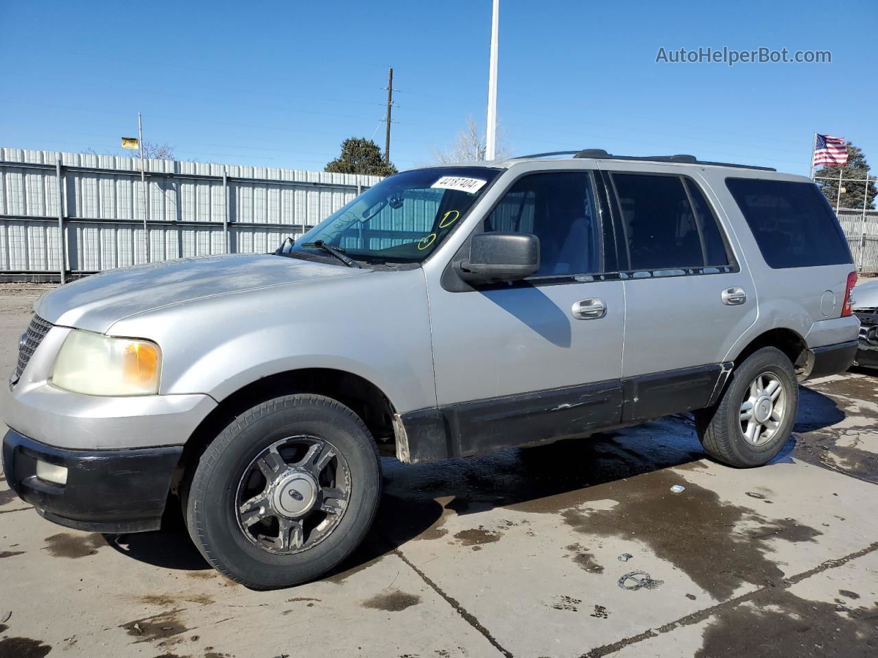 2003 Ford Expedition Xlt Silver vin: 1FMPU16L33LB79711