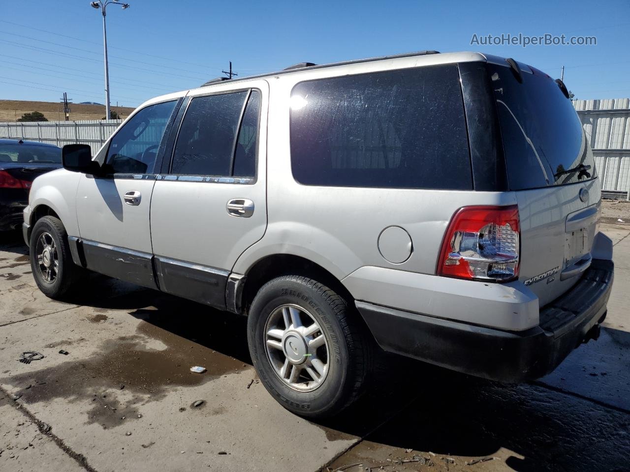 2003 Ford Expedition Xlt Silver vin: 1FMPU16L33LB79711