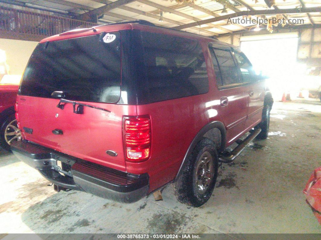 2000 Ford Expedition Xlt Red vin: 1FMPU16L3YLA51220