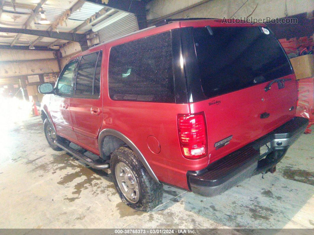 2000 Ford Expedition Xlt Red vin: 1FMPU16L3YLA51220