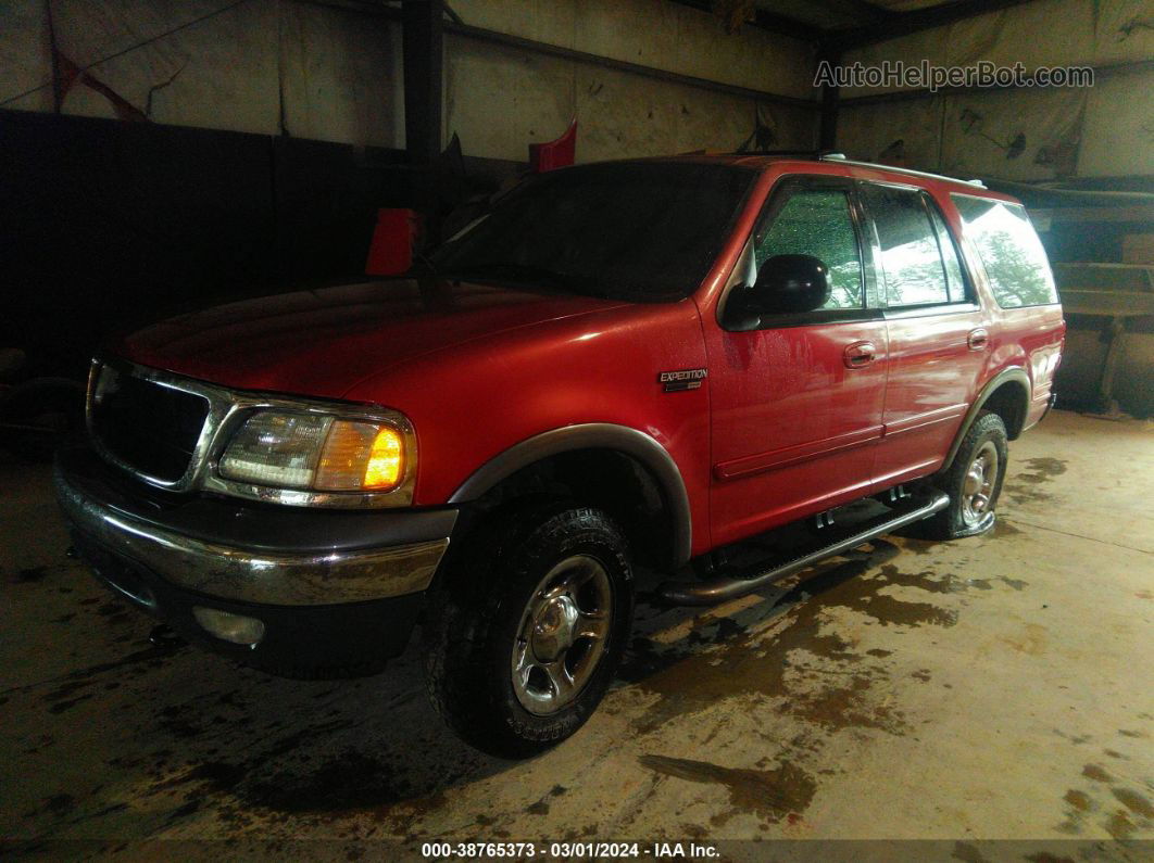 2000 Ford Expedition Xlt Red vin: 1FMPU16L3YLA51220