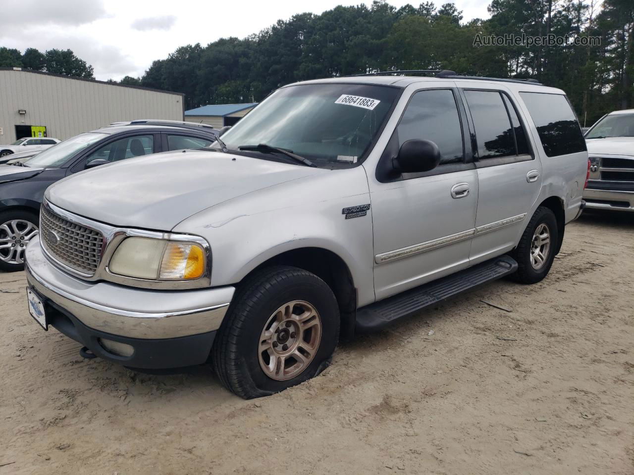 2000 Ford Expedition Xlt Silver vin: 1FMPU16L3YLB27177