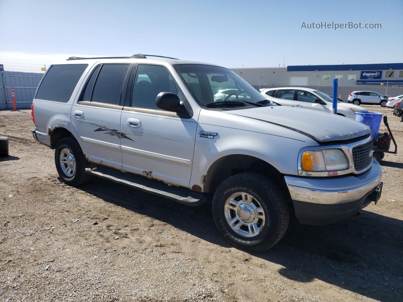 2001 Ford Expedition Xlt Silver vin: 1FMPU16L41LB29025