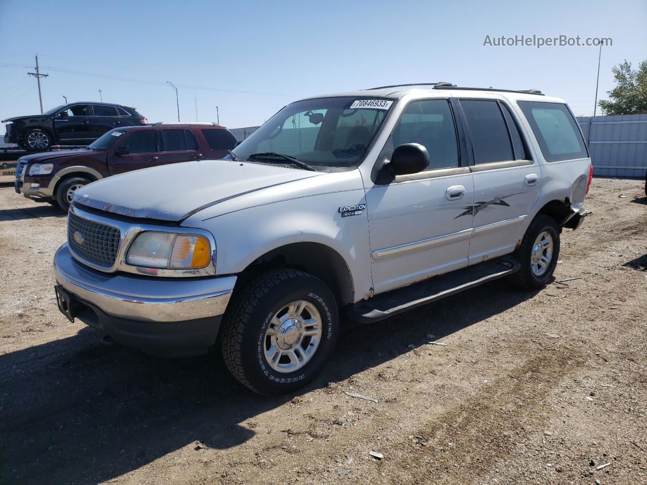 2001 Ford Expedition Xlt Silver vin: 1FMPU16L41LB29025