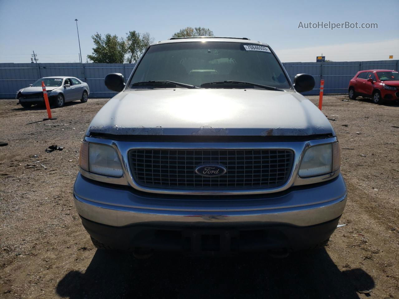 2001 Ford Expedition Xlt Silver vin: 1FMPU16L41LB29025