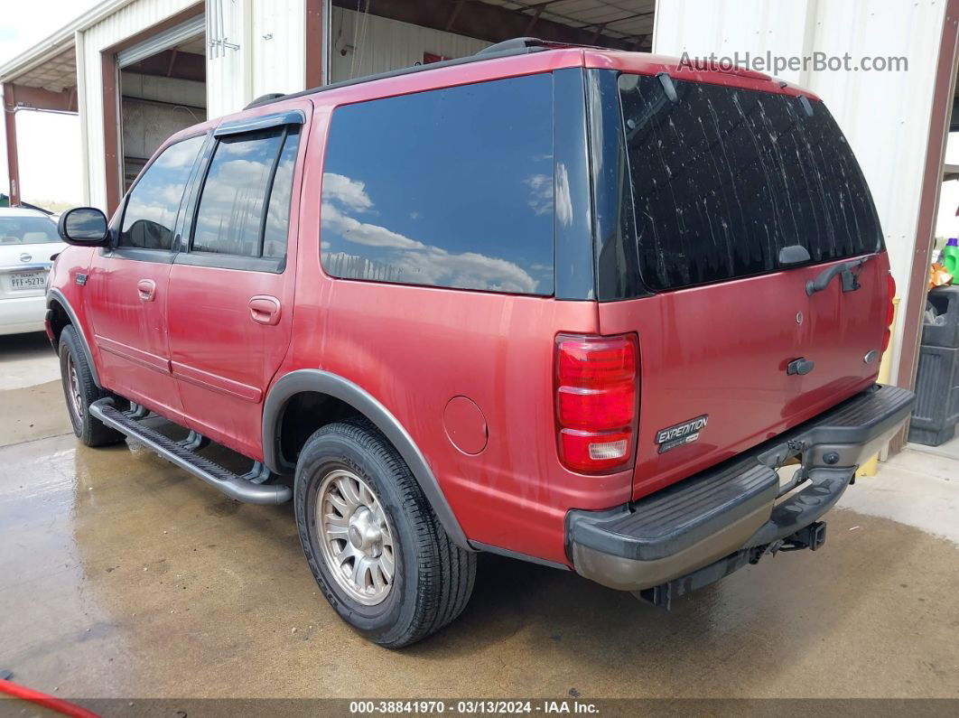 2001 Ford Expedition Xlt Red vin: 1FMPU16L41LB42762