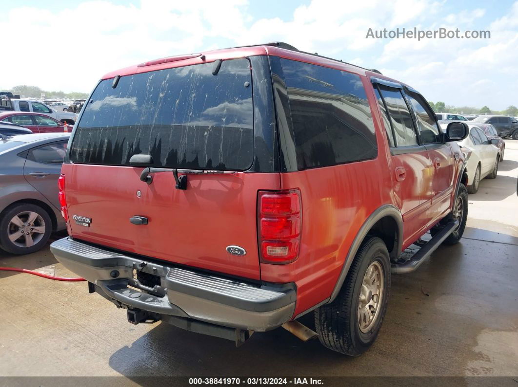 2001 Ford Expedition Xlt Red vin: 1FMPU16L41LB42762