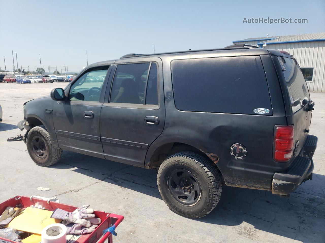 2001 Ford Expedition Xlt Black vin: 1FMPU16L41LB64986