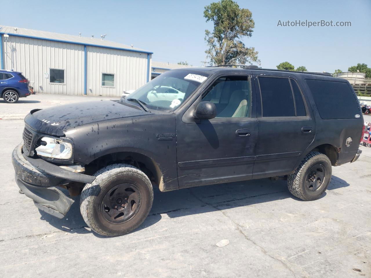 2001 Ford Expedition Xlt Black vin: 1FMPU16L41LB64986