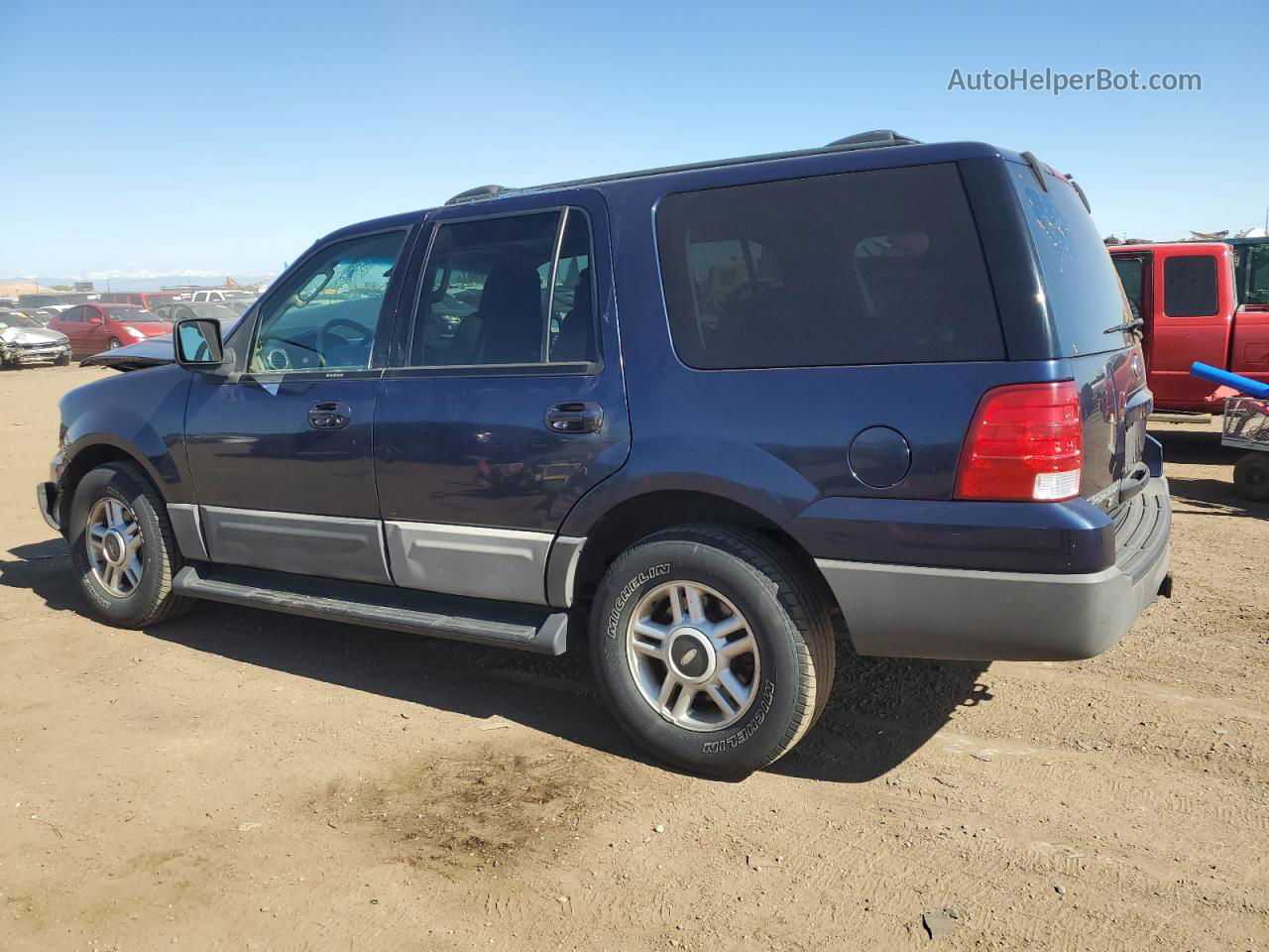 2003 Ford Expedition Xlt Blue vin: 1FMPU16L43LA95722