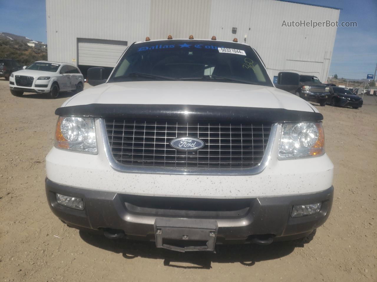 2003 Ford Expedition Xlt White vin: 1FMPU16L43LC08066