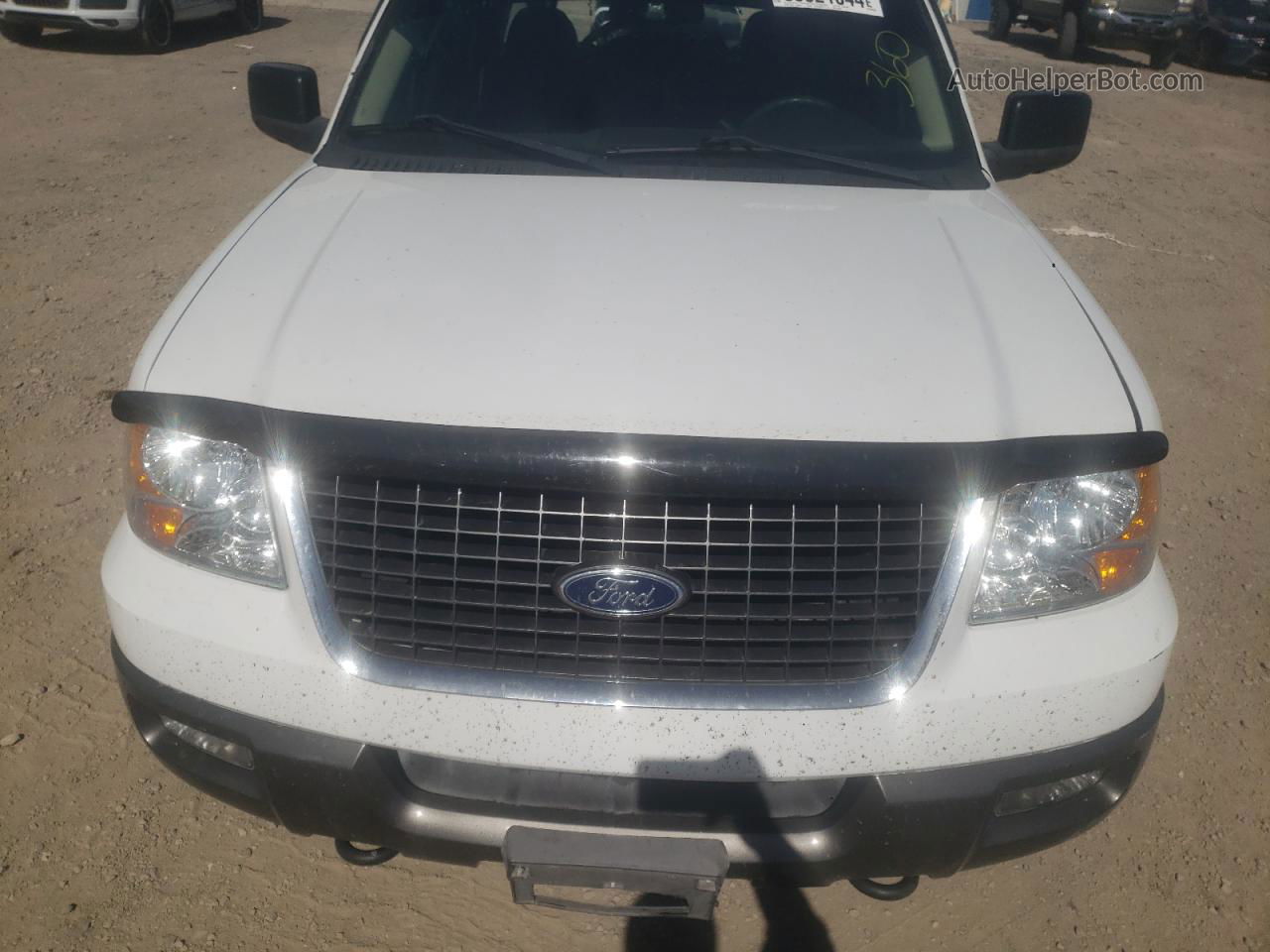 2003 Ford Expedition Xlt White vin: 1FMPU16L43LC08066