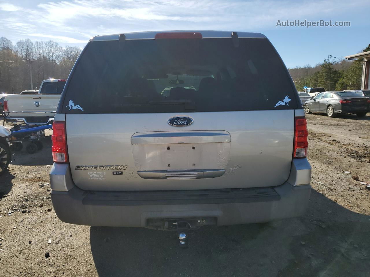 2003 Ford Expedition Xlt Silver vin: 1FMPU16L43LC08682