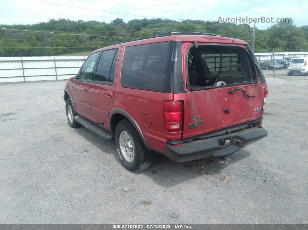 2001 Ford Expedition Xlt Красный vin: 1FMPU16L51LB72871