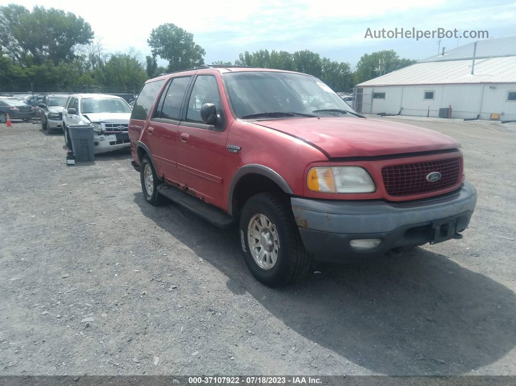 2001 Ford Expedition Xlt Red vin: 1FMPU16L51LB72871