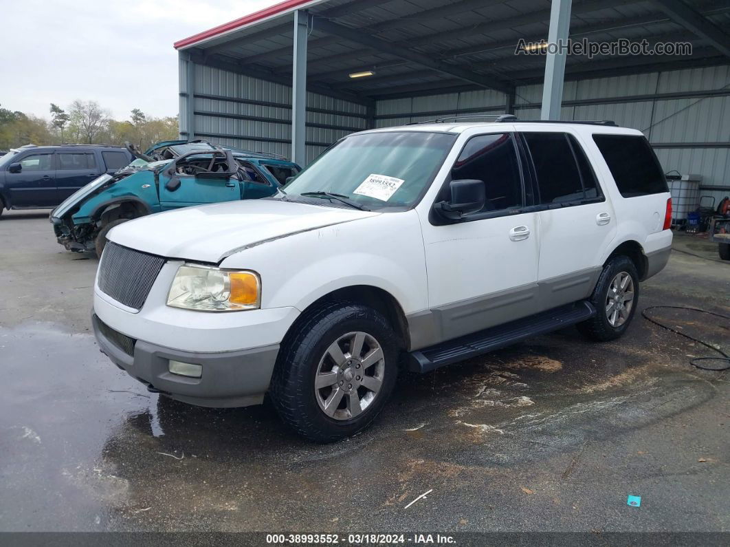 2003 Ford Expedition Xlt White vin: 1FMPU16L53LA44696