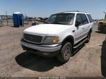 2000 Ford Expedition Xlt White vin: 1FMPU16L5YLA05498