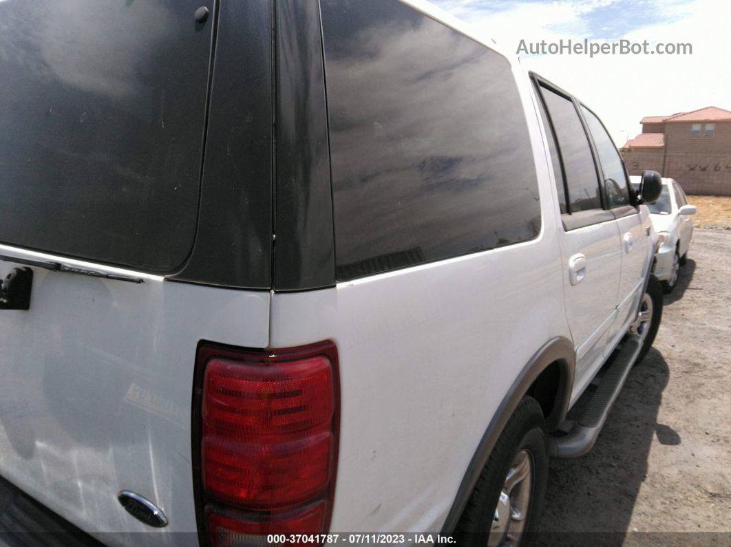 2000 Ford Expedition Xlt White vin: 1FMPU16L5YLA05498