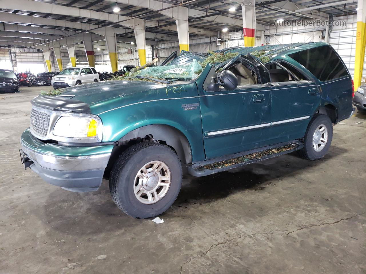 2000 Ford Expedition Xlt Green vin: 1FMPU16L5YLA64941