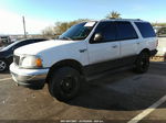 2000 Ford Expedition Xlt White vin: 1FMPU16L5YLB06542