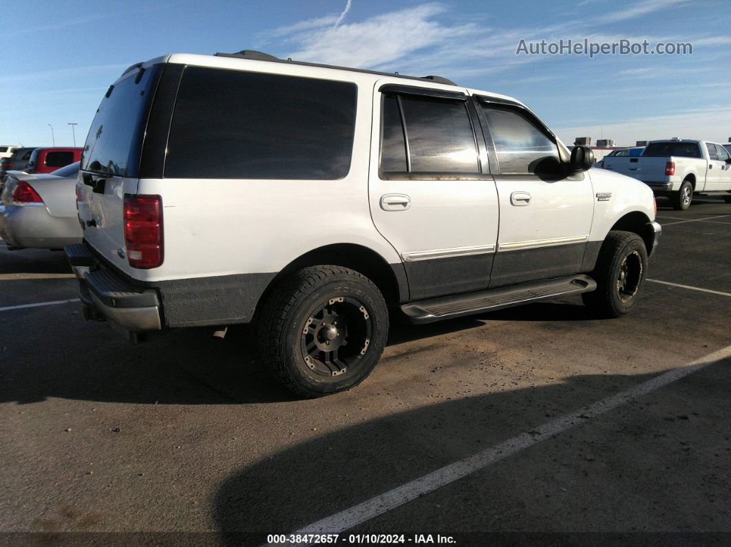 2000 Ford Expedition Xlt White vin: 1FMPU16L5YLB06542