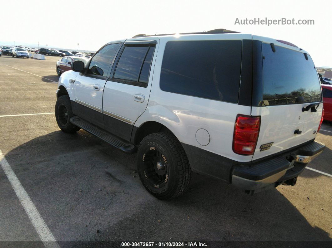 2000 Ford Expedition Xlt White vin: 1FMPU16L5YLB06542